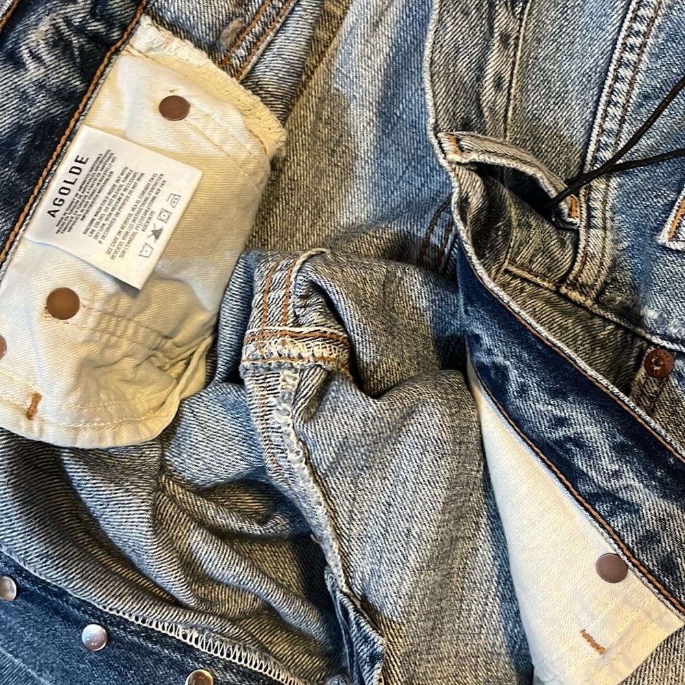 AGolde 90’s Pinch Waist Short Size 28 NWT - Picture 8 of 12